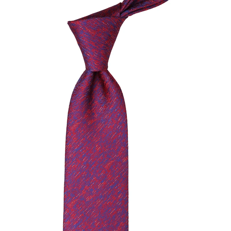 Kravatkolik Red Sand Pattern Handkerchief Classic Tie KK10042