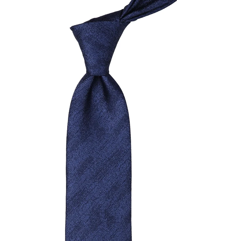 Kravatkolik Blue Self-Patterned Classic Tie KK10095
