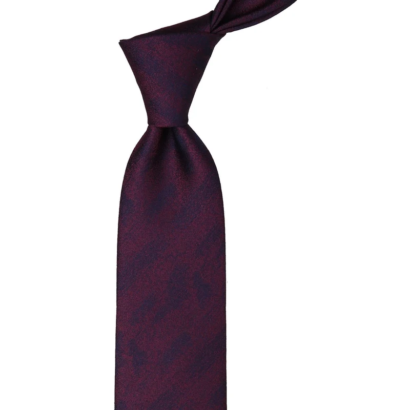 Kravatkolik Purple Self-Patterned Classic Tie KK10097