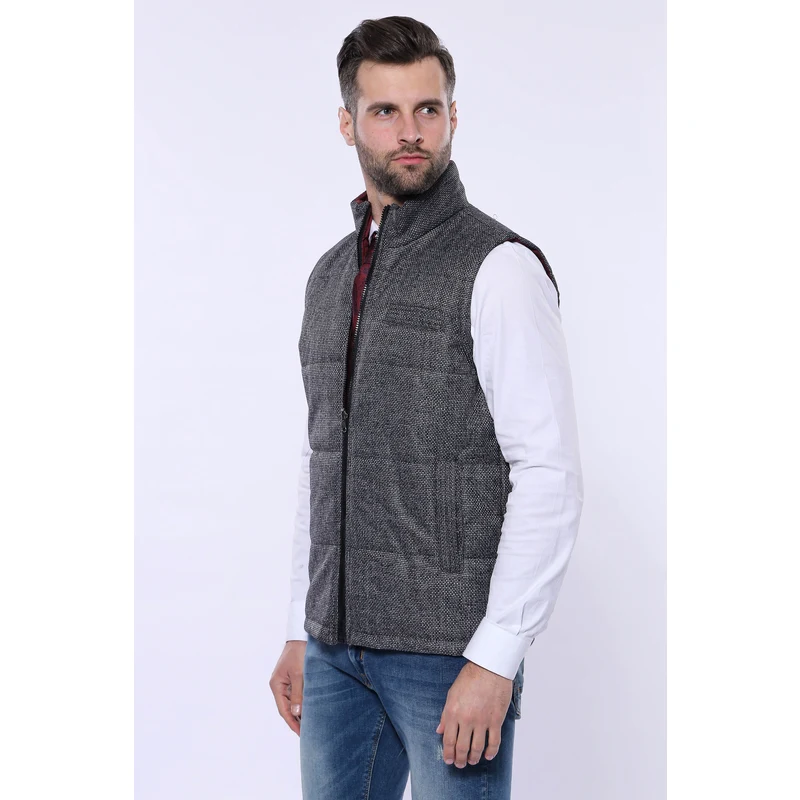 Two-Sided Black Waistcoat | Wessi