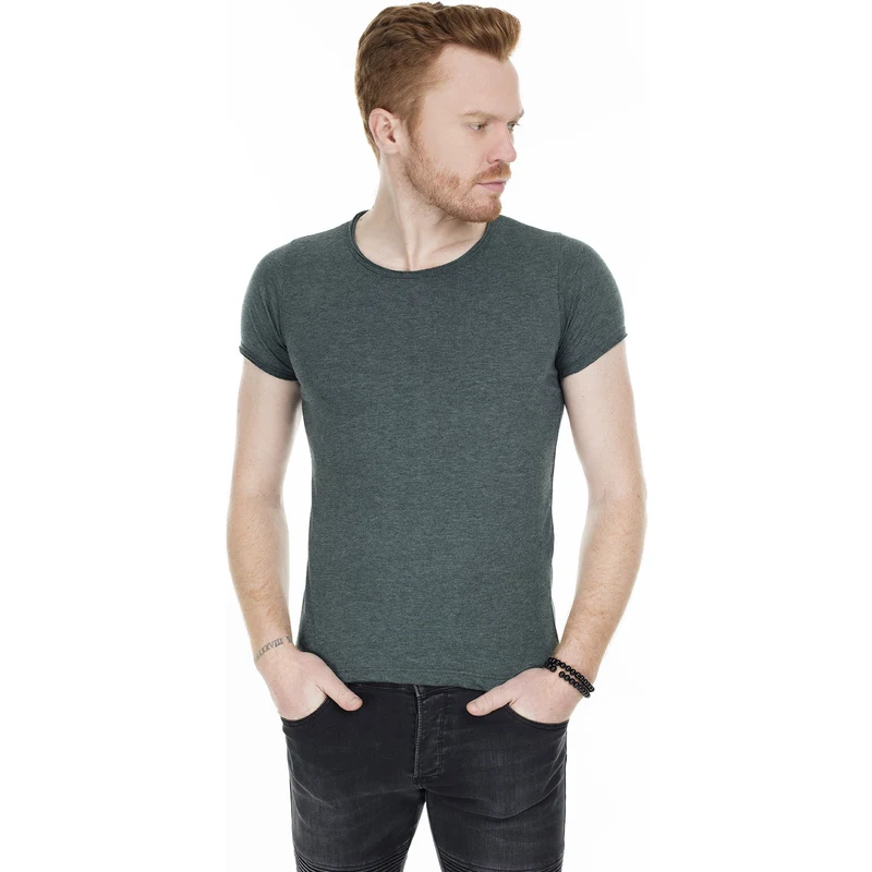 Buratti Bisiklet Yaka Erkek T Shirt 54172 Yeşil