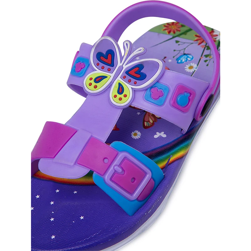 Akınalbella Çocuk Sandalet E240p012 Lila ZN7066