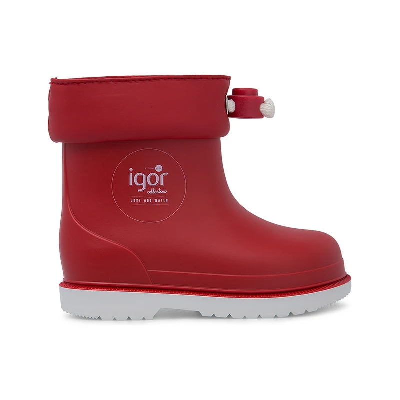 Igor Bimbi Unisex Çocuk Yağmur Çizmesi W10225 Kırmızı