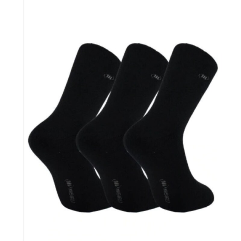 Kadın Siyah Çift Kat Külotlu Çorap