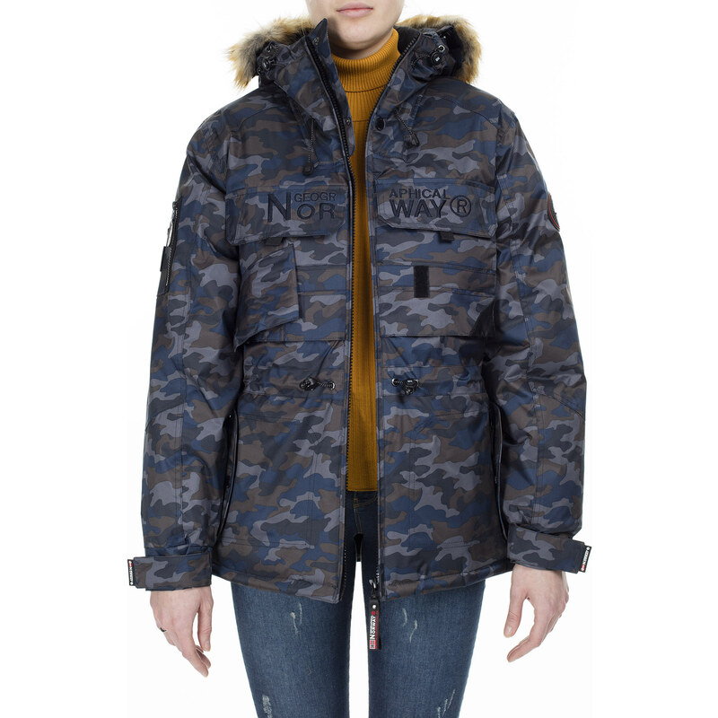 Norway Geographical Outdoor Bayan Parka Bellacıao Lacivert