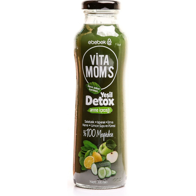 Vitamoms Anne Detoks İçeceği 330 ml Yeşil