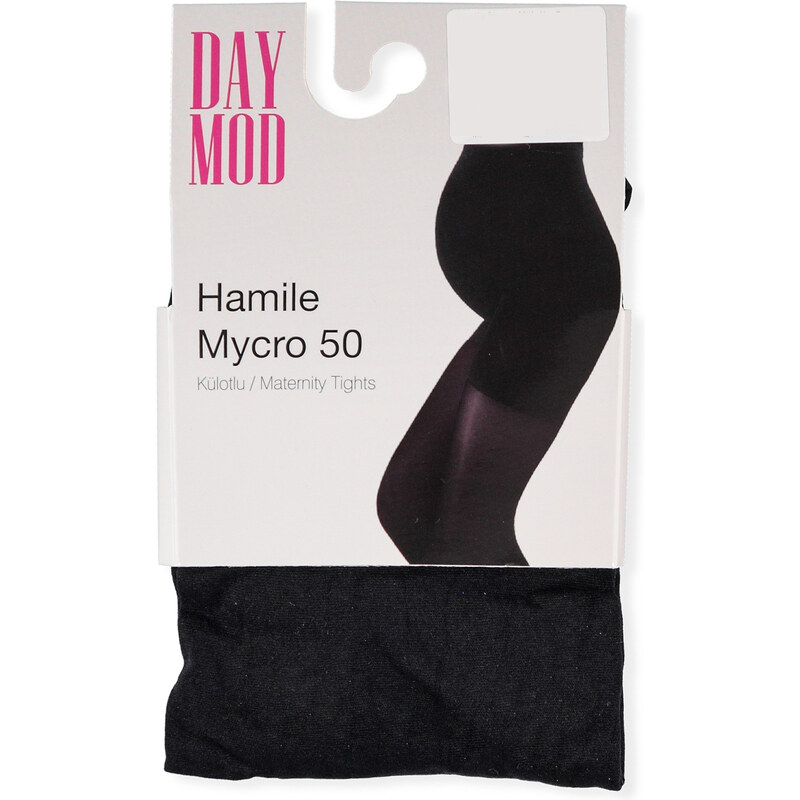 Daymod Düz Micro Külotlu Çorap - Siyah