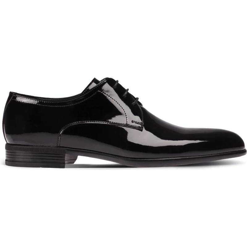 Deery Siyah Rugan Klasik Erkek Ayakkabı 00479MSYHC02