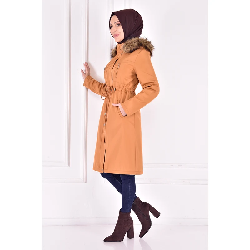 Hooded Topper Gray TKN3359