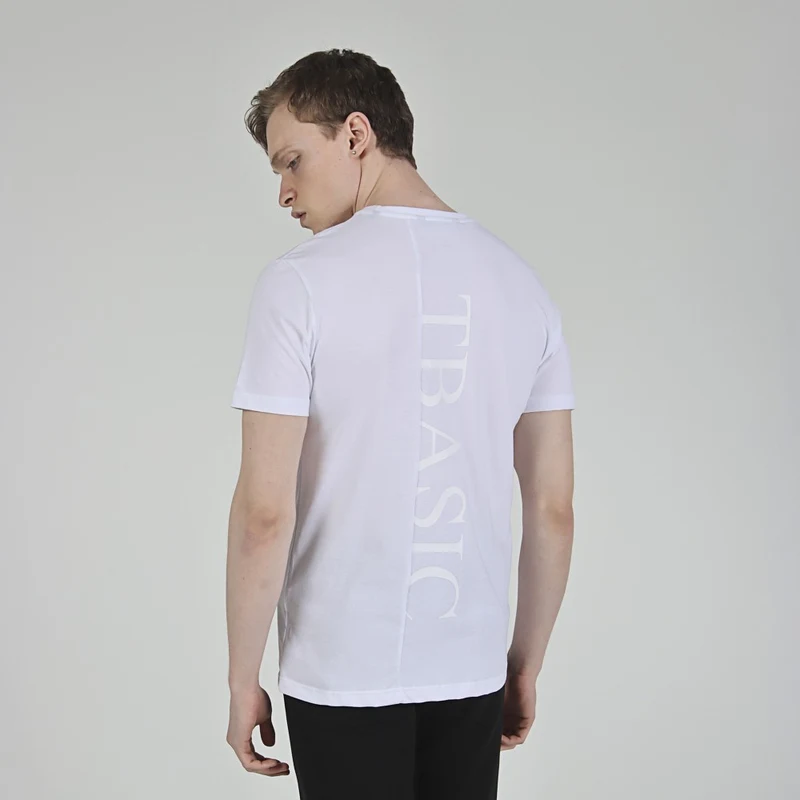 Tbasic Sırt Detay T-shirt - Beyaz