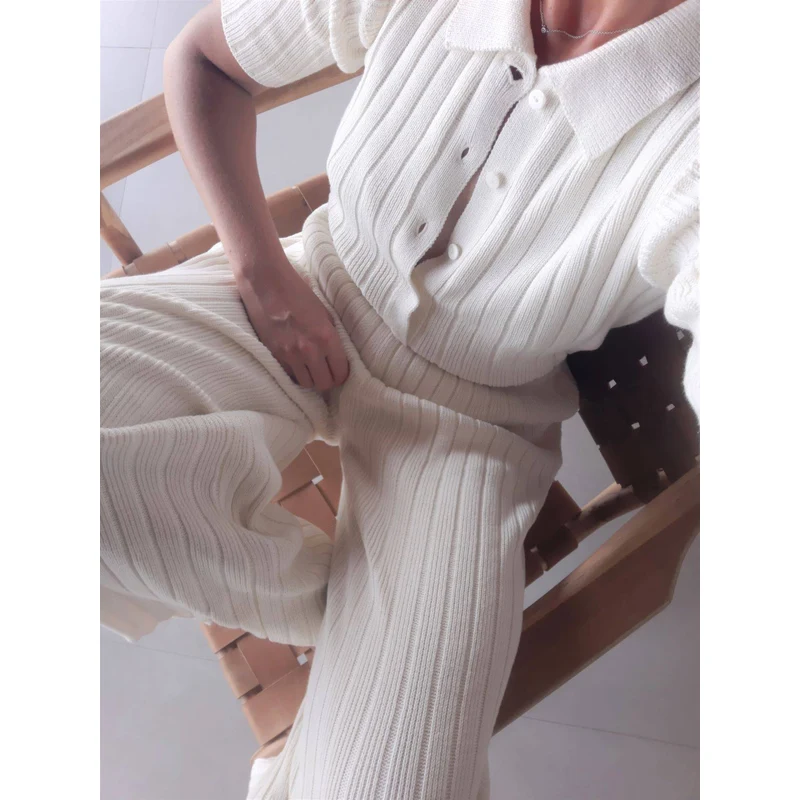 Luciee Gael Lounge Pant In Ivory
