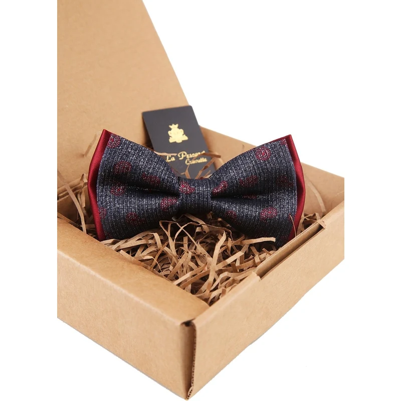 Kravatkolik Multi Color Shawl Design Bow Tie P1539 SN8085 Kravatkolik Multi Color Shawl Design Bow Tie P1539 SN8085