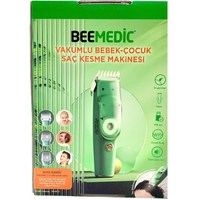 Beemedic Vakumlu Saç Kesme Makinesi