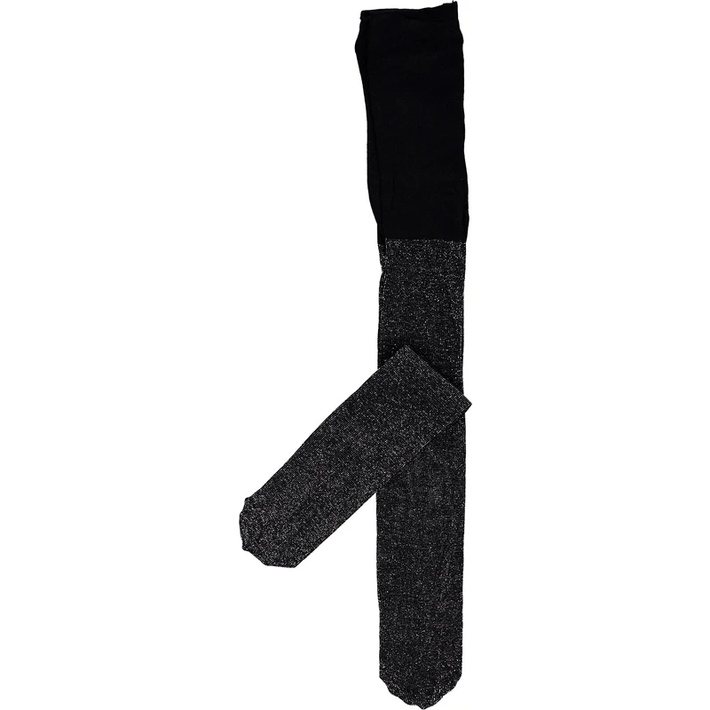 Daymod Simli Mus Külotlu Çorap - Siyah