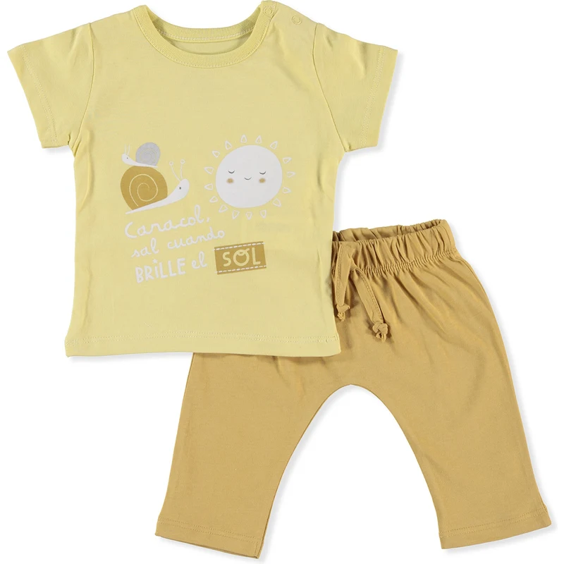 Newborn Fashion Club Gün Işığım Tshirt - Pantolon Sarı