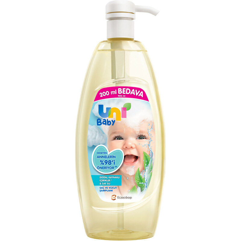 Uni Baby Şampuan 900 ml