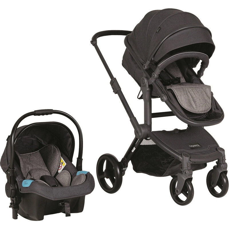 Prego Baby Quattro Pro Travel Sistem Bebek Arabası Puset - Gri