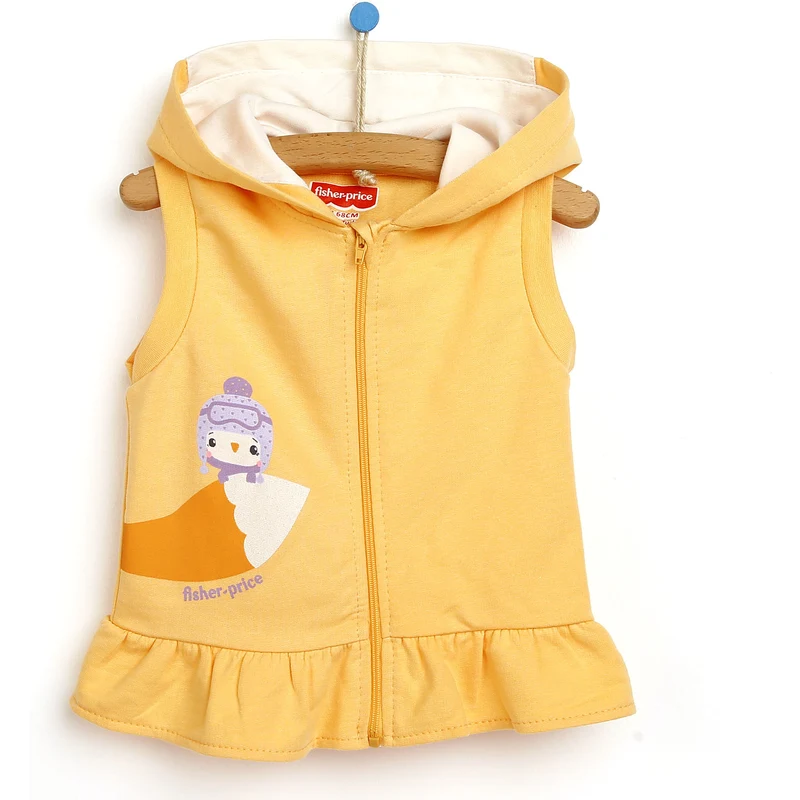 Fisher Price Winter Camp Girl Yelek - Turuncu