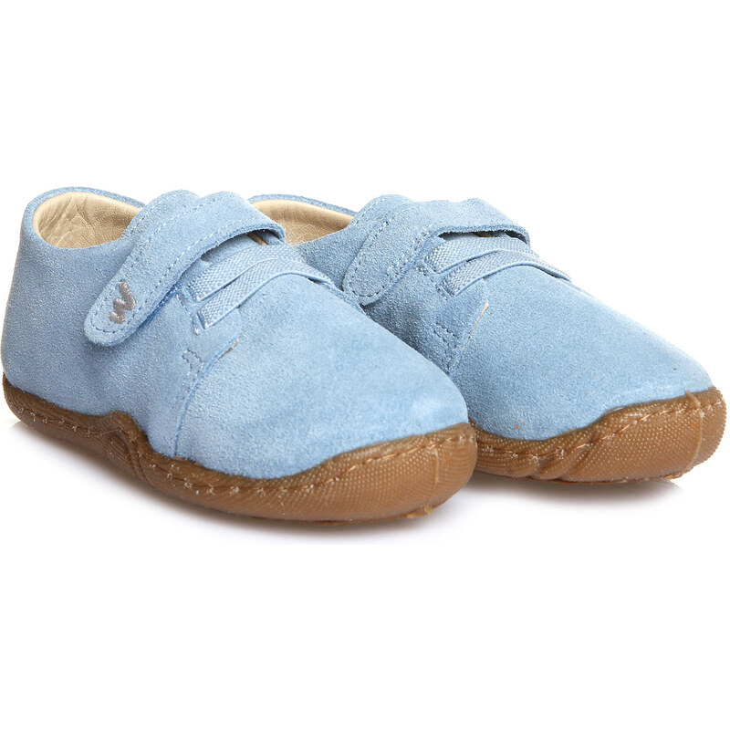 BabyWalk Babywalk Doğal Yürüyüşü Destekleyen Bebek Ayakkabısı - Açık Mavi