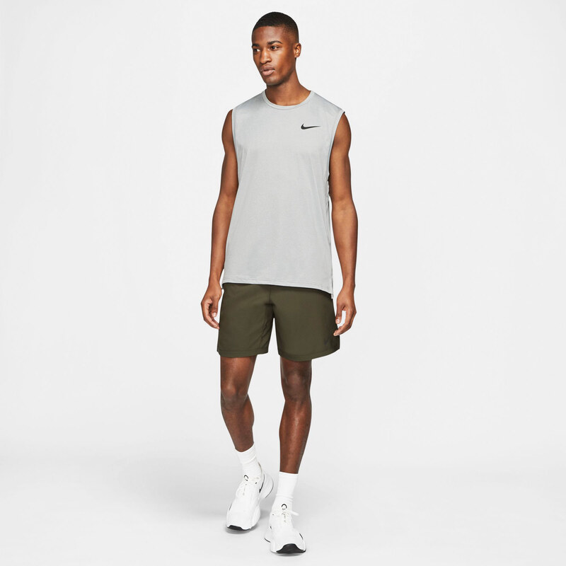 Nike Pro Dri Fit Hyper Dry Top Tank Erkek Gri T Shirt Glami