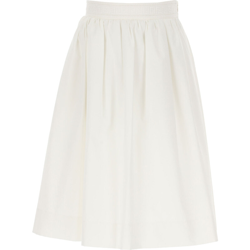 Fendi Kids Skirts for Girls Outlet’te İndirimli Satış, Beyaz, Pamuk, 2024, 6Y 8Y
