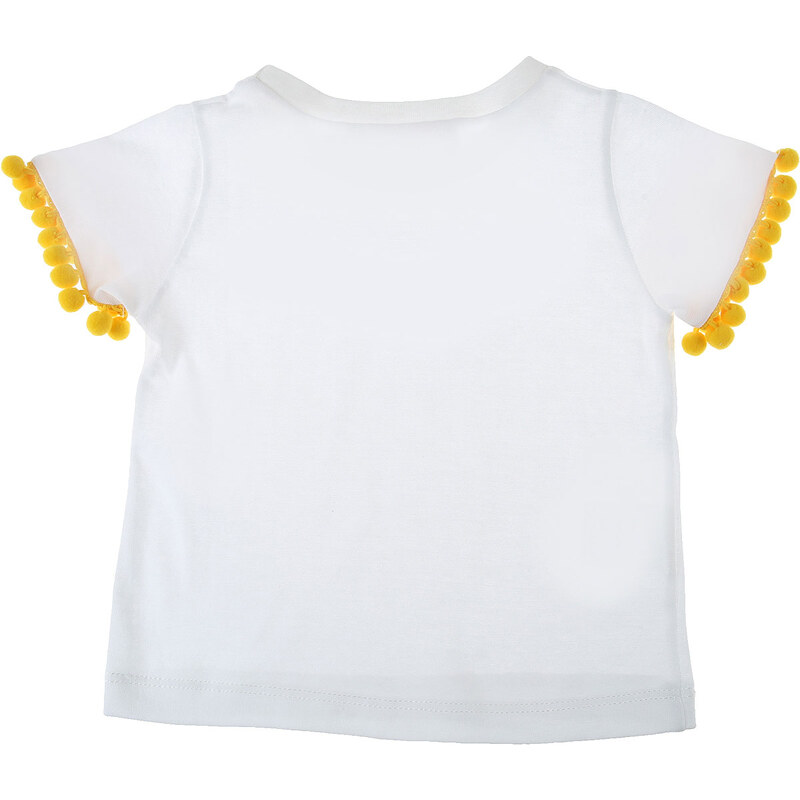 La Stupenderia Baby T-Shirt for Girls Outlet’te İndirimli Satış, Beyaz, Pamuk, 2024, 18M 9M