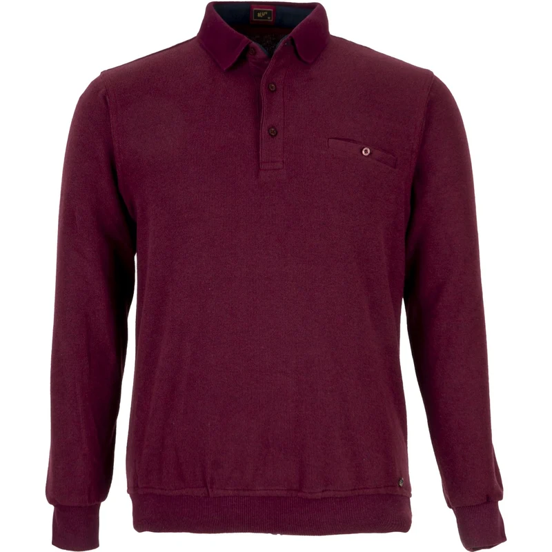 BLU Polo Yaka Sweatshirt