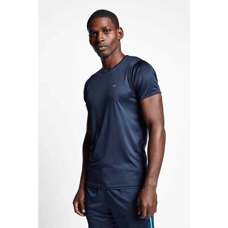 LESCON Koyu Lacivert Erkek Kısa Kollu T-Shirt 22S-1220-22B