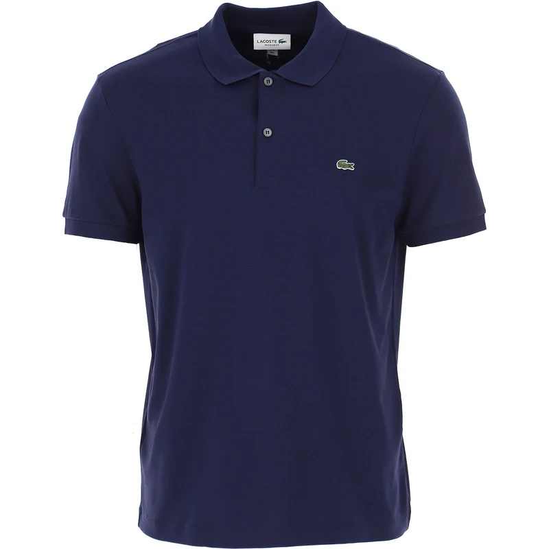 Lacoste Erkekler İçin Polo Tişörtler Polo Gömlekler Baskılı Tişörtler Gece mavisi Pamuk 2023 L S