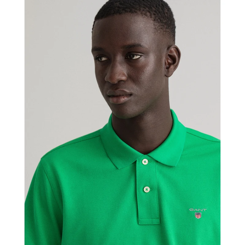 GANT Erkek Yeşil Regular Fit Polo GU6704