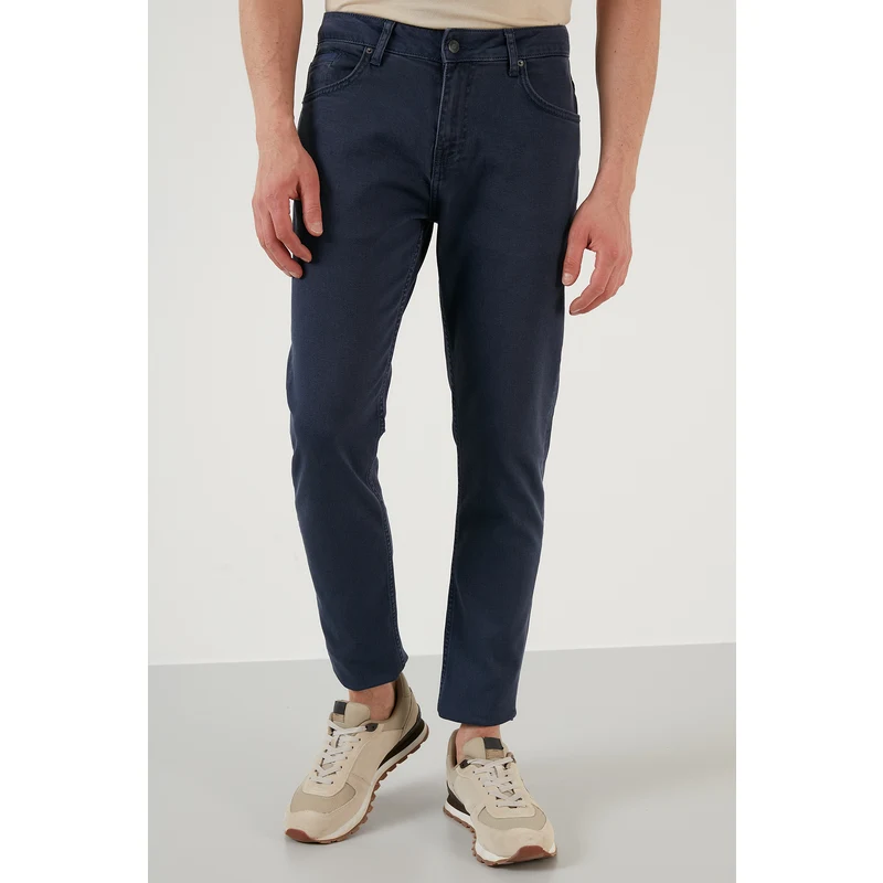 Buratti Pamuklu Yüksek Bel Slim Fit Boru Paça Jeans Erkek Kot Pantolon 3103m56tokyo Lacivert Buratti Pamuklu Yüksek Bel Slim Fit Boru Paça Jeans Erkek Kot Pantolon 3103m56tokyo Lacivert