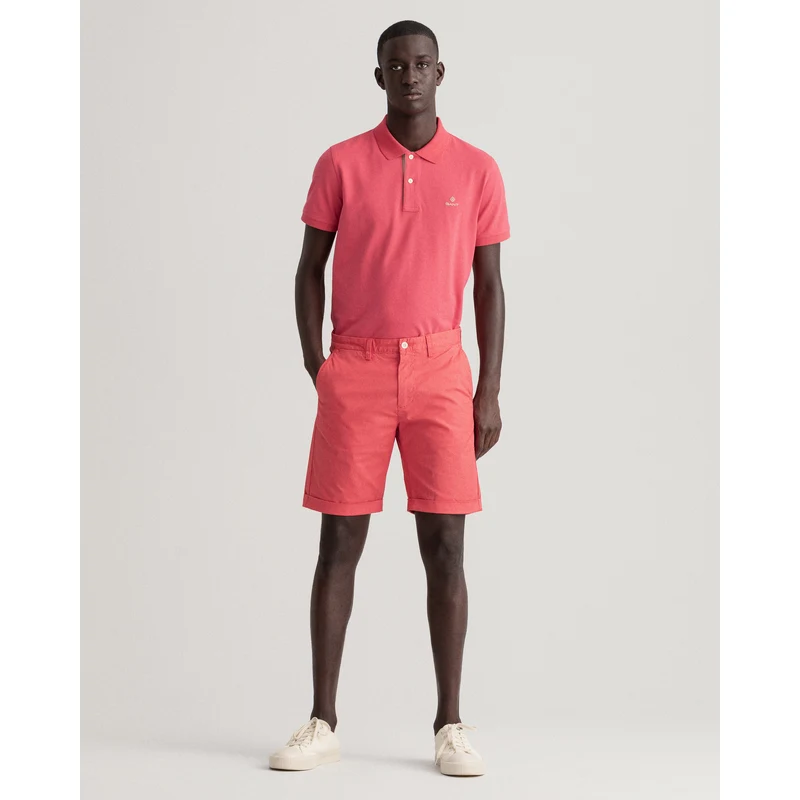GANT Erkek Pembe Regular Fit Şort FR6158 GANT Erkek Pembe Regular Fit Şort FR6158