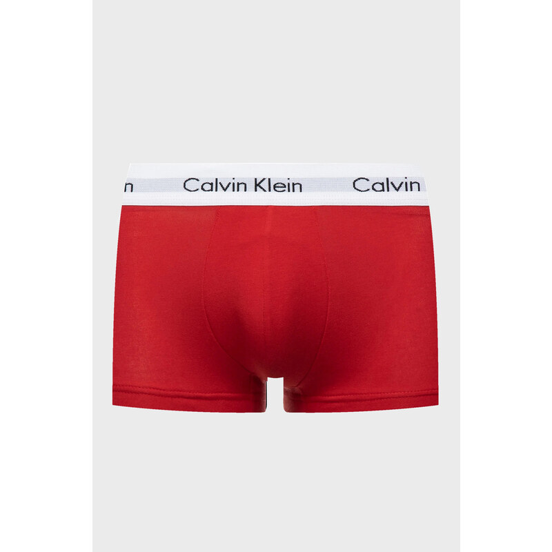 Calvin Klein Pamuklu 3 Pack Erkek Boxer 0000u2664g I03 Beyaz-saks-kırmızı