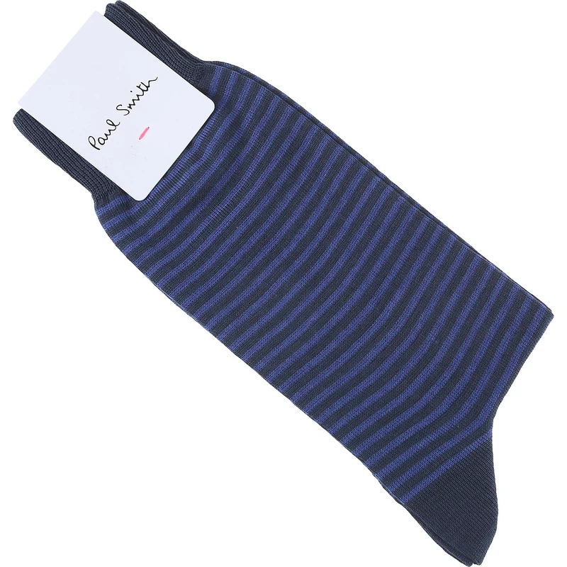 Paul Smith Çoraplar Erkek İç Giyim Gece mavisi Pamuk 2023