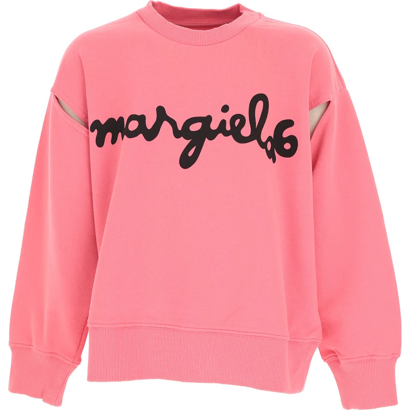 Maison Martin Margiela Kids Sweatshirts & Hoodies for Girls Outlet’te İndirimli Satış Fuşya Pamuk 2023 14Y 8Y