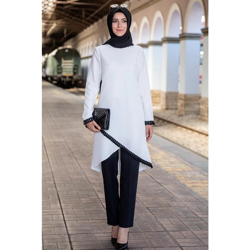 Ahunur Moda Ekru Buse İkili Takım - And16972 Ahunur Moda Ekru Buse İkili Takım - And16972