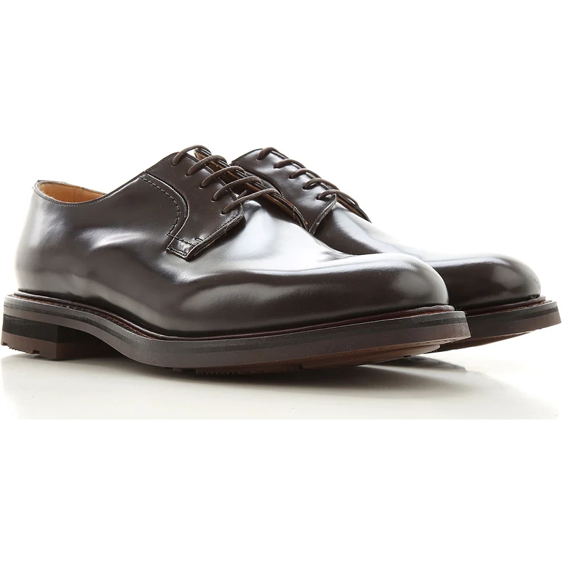 Church's Erkekler İçin Bağcıklı Ayakkabılar Oxford Derbie ve Brogue Tarzı Ayakkabı Modelleri İndirimli Satış Açık abanoz Deri 2023 7 9