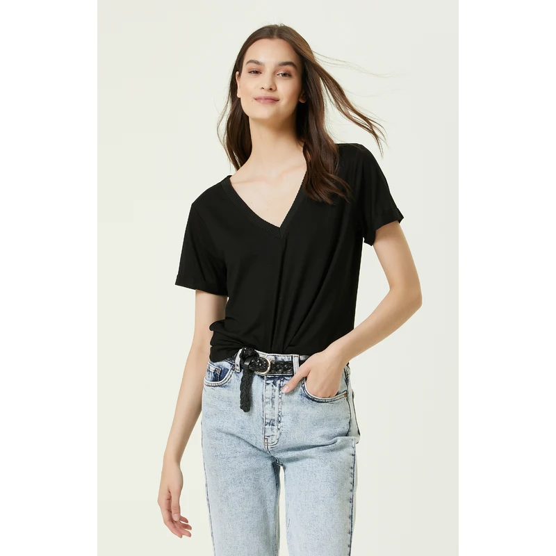 NetWork Siyah T-shirt