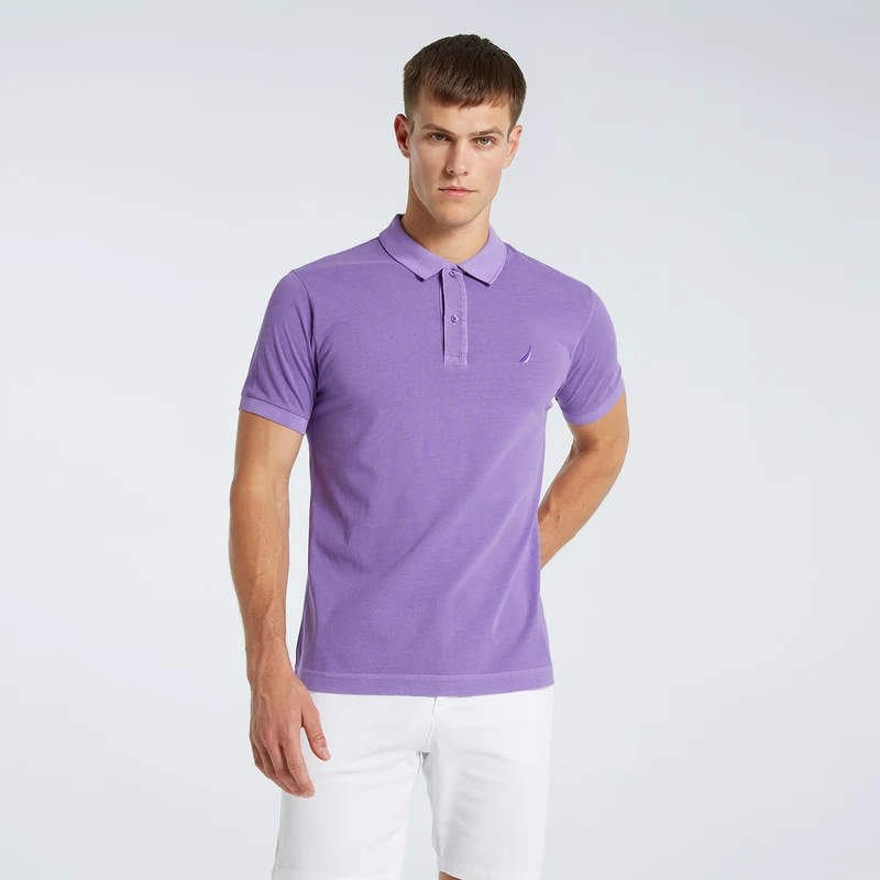 NAUTICA ERKEK MOR CLASSIC FIT KISA KOLLU POLO NAUTICA ERKEK MOR CLASSIC FIT KISA KOLLU POLO