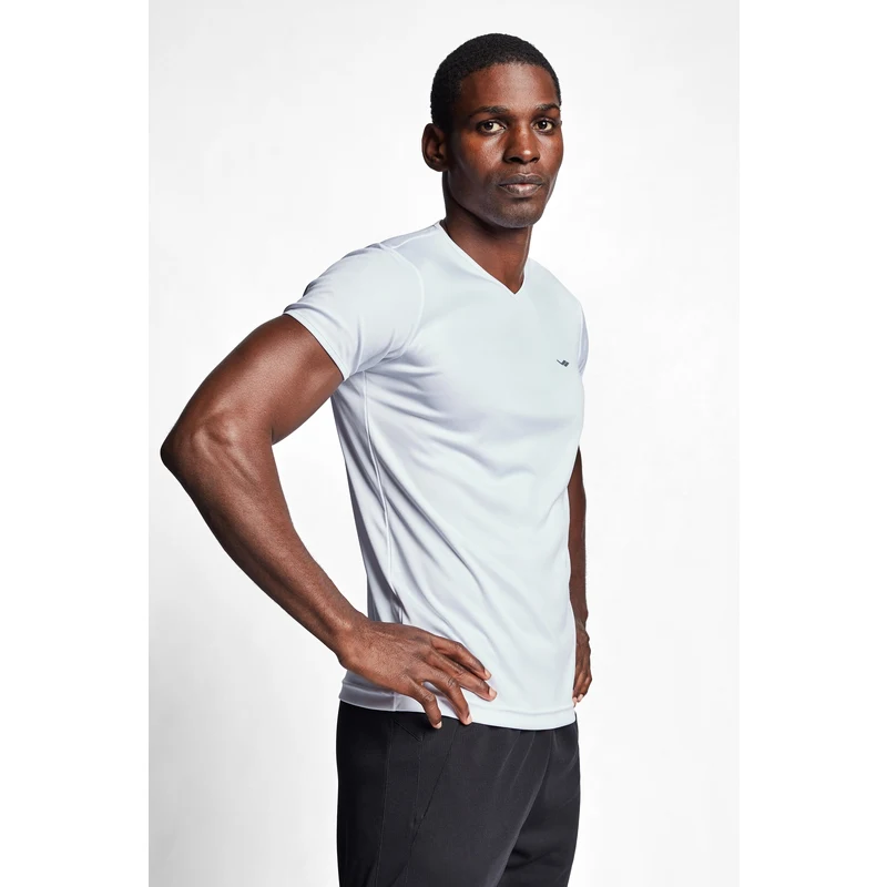 LESCON Beyaz Erkek Kısa Kollu T-Shirt 22S-1221-22N