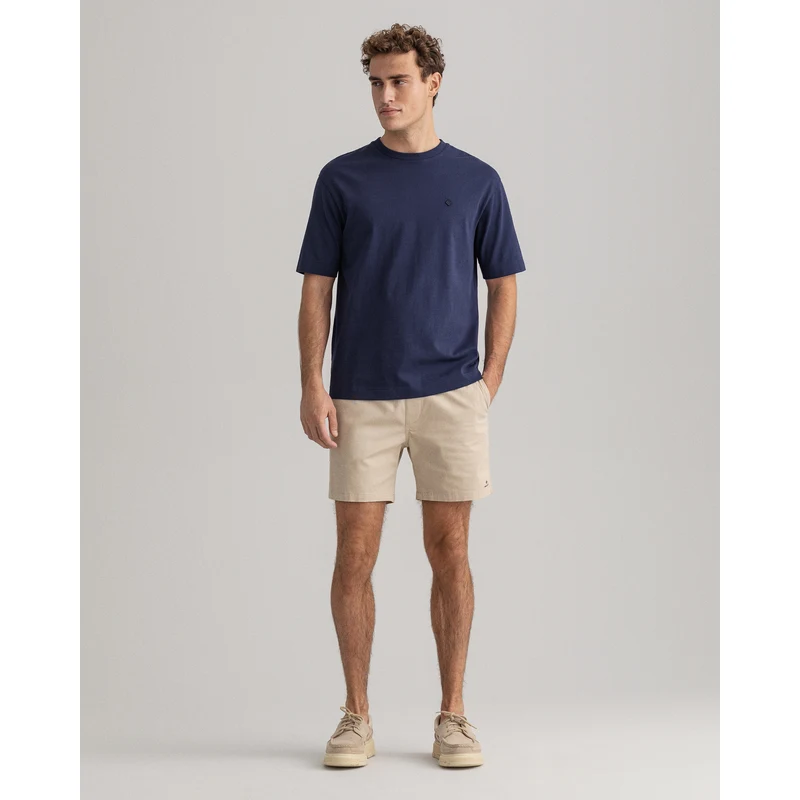 GANT Erkek Bej Relaxed Fit Şort FR5931 GANT Erkek Bej Relaxed Fit Şort FR5931