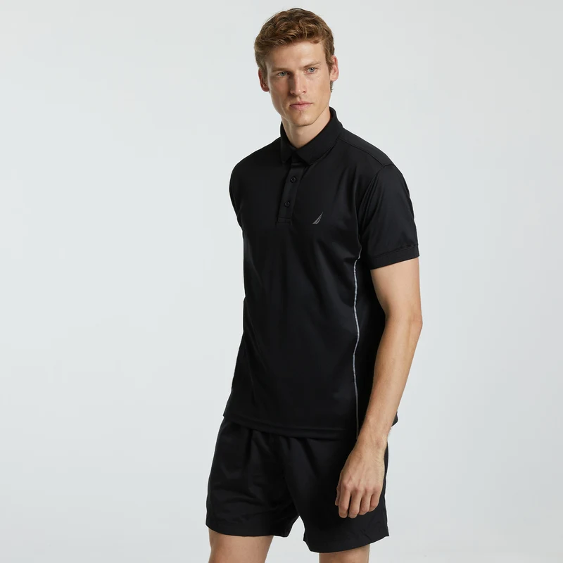 NAUTICA ERKEK SİYAH SLIM FIT KISA KOLLU POLO NAUTICA ERKEK SİYAH SLIM FIT KISA KOLLU POLO