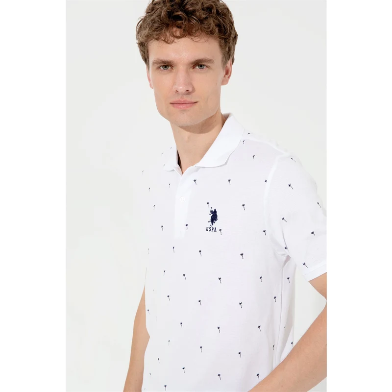 U.S. Polo Assn. Erkek Beyaz Polo Yaka Tişört TZ7465 U.S. Polo Assn. Erkek Beyaz Polo Yaka Tişört TZ7465