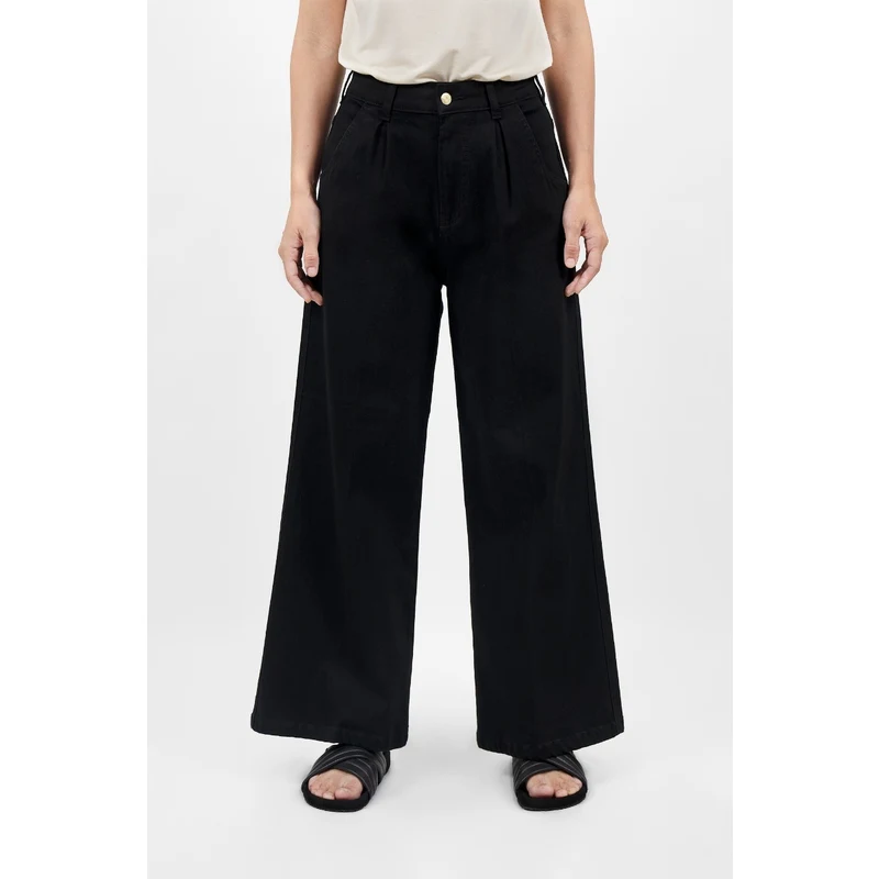 1 People Angeles- High Raise Wide Leg Jeans- Celeste 1 People Angeles- High Raise Wide Leg Jeans- Celeste
