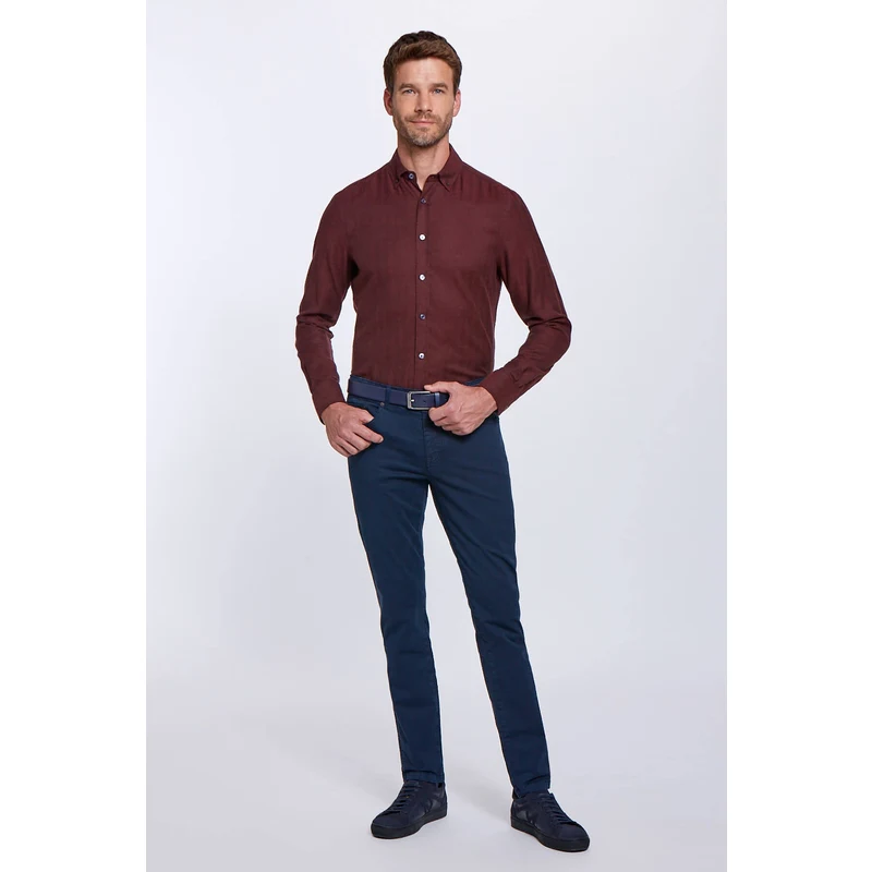 Hemington Slim Fit Lacivert 5 Cep Pantolon GU7619