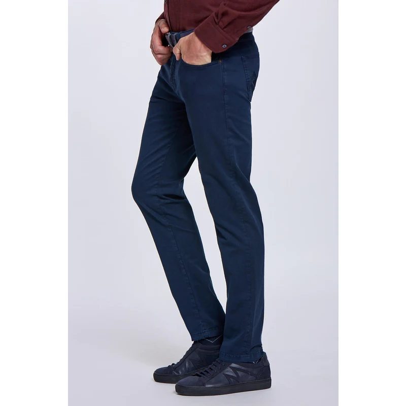 Hemington Slim Fit Lacivert 5 Cep Pantolon GU7619