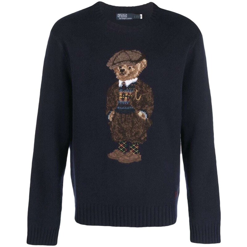 Polo Ralph Lauren Polo Bear knitted jumper Blue Glami