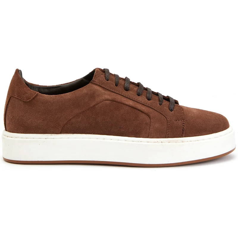 George Hogg Kahverengi Süet Deri Sneaker George Hogg Kahverengi Süet Deri Sneaker
