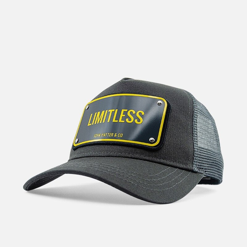 John Hatter Limitless Unisex Gri Şapka.1-1045-U00.-