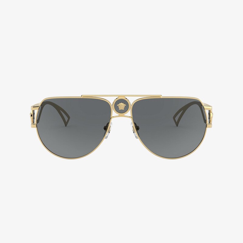 Versace 0Ve2225 Erkek Gold Güneş Gözlüğü